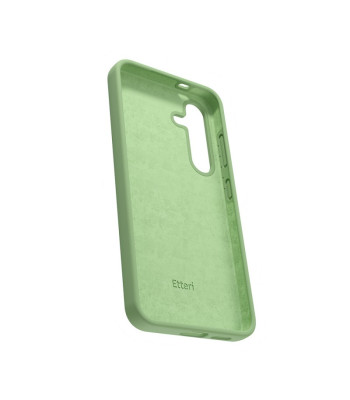 "Etteri" silikoninis dėklas "Samsung Galaxy S25", šviesiai žalias