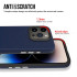 "Vmax" trikampio formos dėklas, skirtas "Samsung Galaxy A16 4G A16 5G M16 5G", tamsiai mėlynas