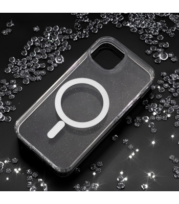 "Shine Mag" dėklas "iPhone 11" permatomas