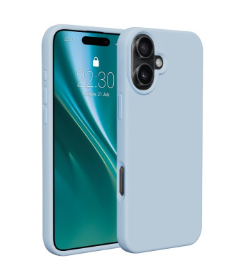 "Etteri" silikoninis dėklas iPhone 16 6,1 šviesiai mėlynas