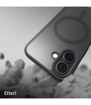 "Etteri Matt Mag" dėklas iPhone 16 6,1 juodas