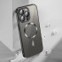 "Vmax" galvanizavimo magnetinis TPU dėklas "iPhone" 16 6,1 juodas