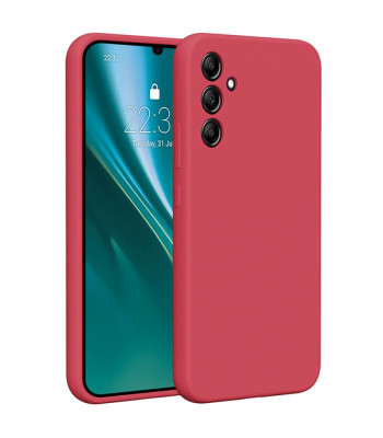 Etteri Silikoninis dėklas Samsung Galaxy A34 5G avietinis