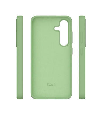 "Etteri" silikoninis dėklas "Samsung Galaxy S24 Plus", šviesiai žalias