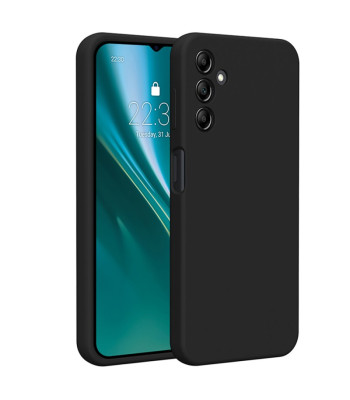 "Etteri" silikoninis dėklas "Samsung Galaxy A14", juodos spalvos