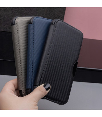"Smart Carbon" dėklas, skirtas "iPhone 7 8 SE 2020 SE 2022", tamsiai mėlynas