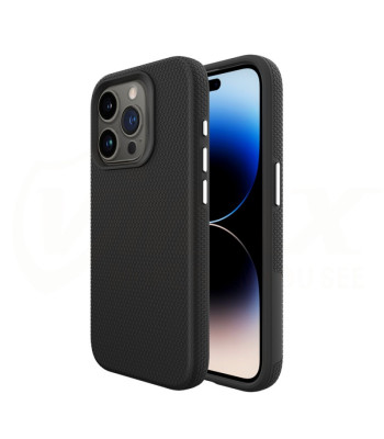 "Vmax" trikampis dėklas "Samsung Galaxy A14 4G 5G", juodos spalvos