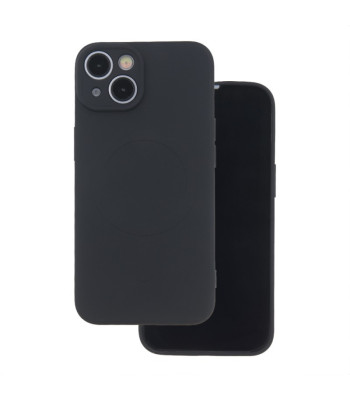 Paprastas "Color Mag" dėklas "iPhone 15 Pro Max" 6,7 juodos spalvos