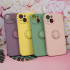 Pirštų laikiklio dėklas, skirtas Xiaomi Redmi Note 14 Pro 5G (Global) light green
