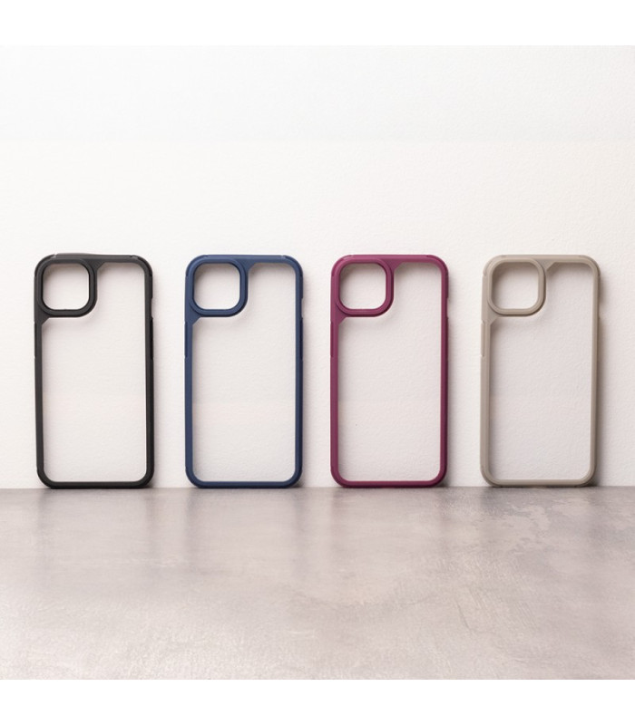 "Color Shock" dėklas, skirtas "Samsung Galaxy A14 4G A14 5G", juodos spalvos