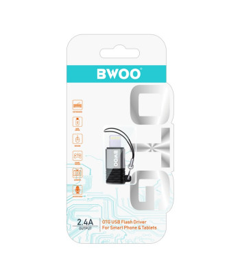 BWOO mini adapteris BZ-37 USB-žaibas