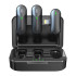 "Devia" mikrofonas "Smartfon Kintone Lightning" belaidis 2in1 juodas