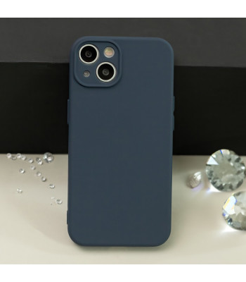 Silikoninis dėklas Samsung Galaxy A26 5G tamsiai mėlynas