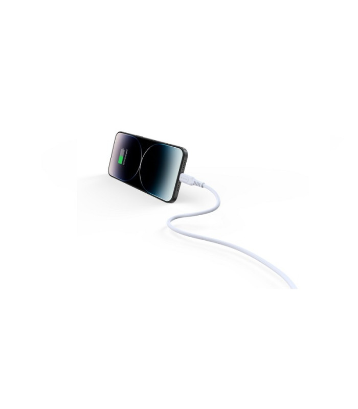 "Devia" kabelis GRS EC635 PD USB-C - "Lightning" 1,0 m 27W 3A baltas