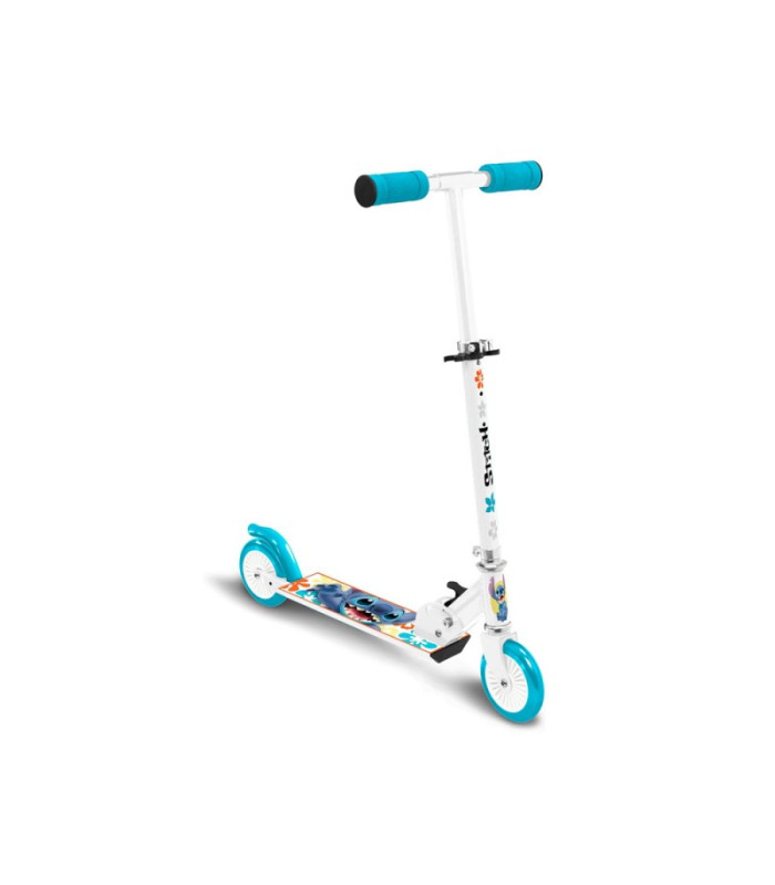 "Disney STITCH" 2 ratų sulankstomas paspirtukas 50 kg BALTAS SP0842