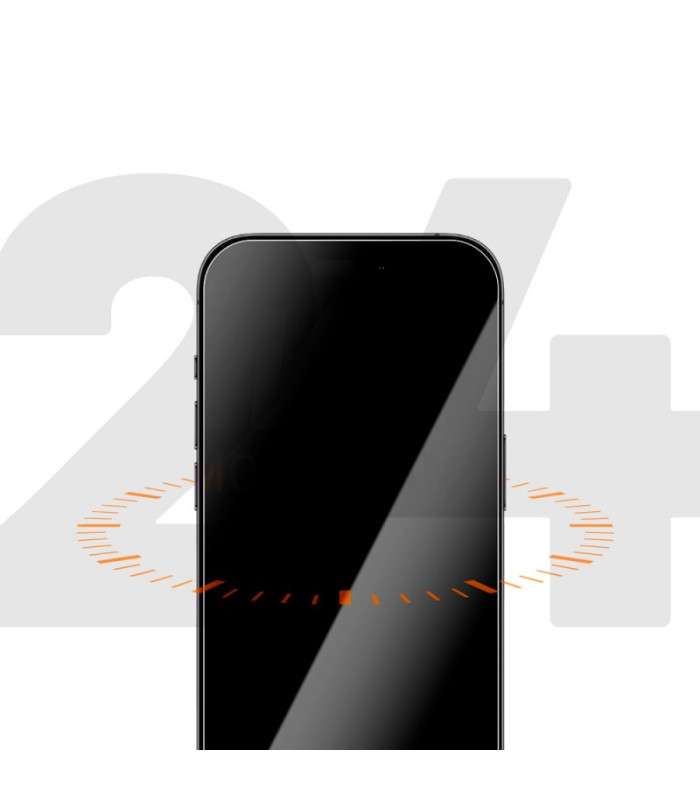 "Vmax" apsauginė plėvelė nematoma TPU plėvelė - visiškai dengianti "iPhone 15 Pro 6,1
