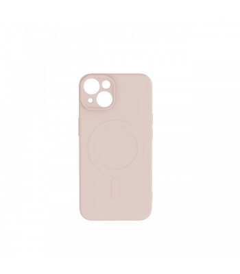 Paprastas "Color Mag" dėklas iPhone 16 6,1 rožinės spalvos