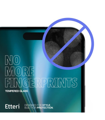 "Etteri" grūdintas stiklas 9D, skirtas "iPhone 15 Pro Max" 6,7
