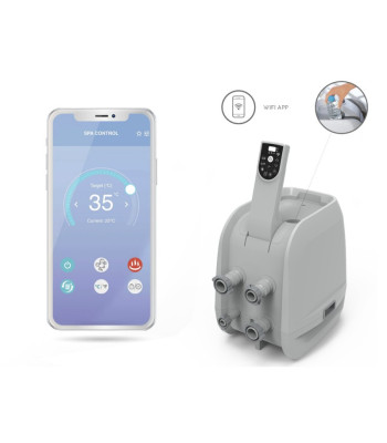 "Bestway Lay-Z-Spa San Francisco Pro 7 Wi-Fi App LED 5-7 asmenų 6001Q