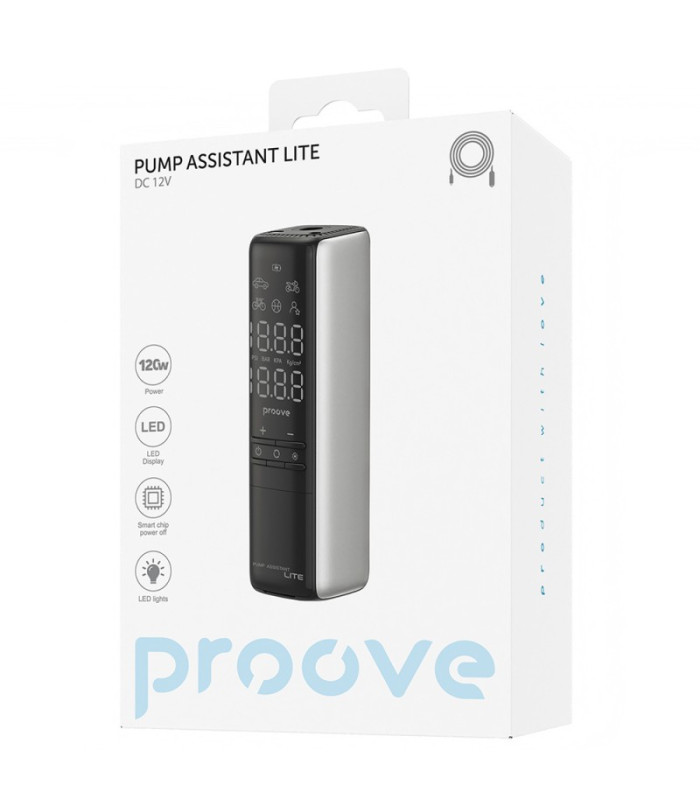 "Proove" nešiojamasis siurblys "Pump Assistant Lite" sidabrinis