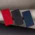 "Smart Suede" dėklas iPhone 16 6,1 tamsiai mėlynas