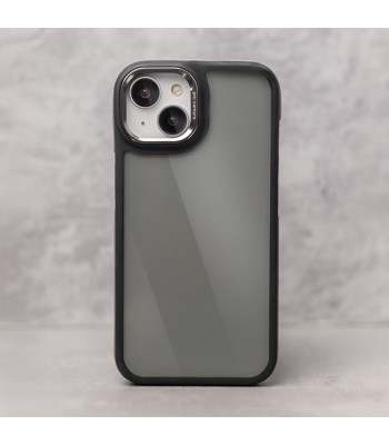 "Crystal Black" dėklas iPhone 15 6,1 pilkas