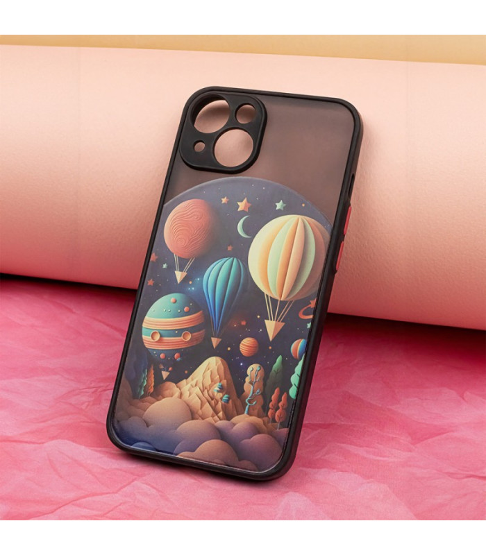 Itin madingas dėklas iPhone 15 Pro 6,1 Travel black