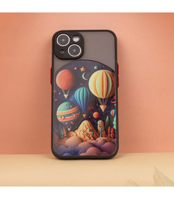 Itin madingas dėklas iPhone 14 Pro 6,1 Travel black