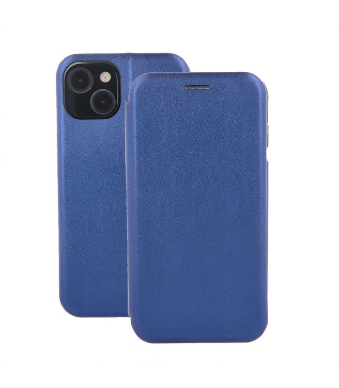"Smart Diva" dėklas, skirtas "Xiaomi Redmi A3 4G" (global), tamsiai mėlynas