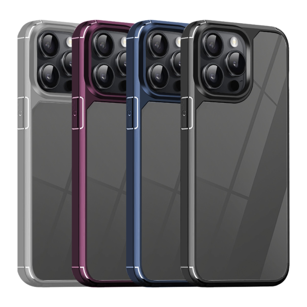 "Color Shock" dėklas "Samsung Galaxy A34 5G", bordo spalvos