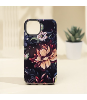 Dekoratyvinis dėklas iPhone 11 Peony
