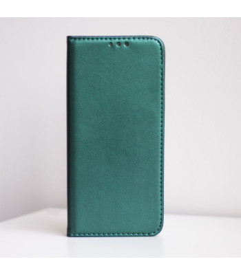 Išmanusis magnetinis dėklas Xiaomi Redmi 13C 4G 13C 5G Poco C65 tamsiai žalios spalvos