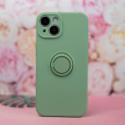 Pirštų laikiklio dėklas iPhone 7 8 SE 2020 SE 2022 mėtų spalvos