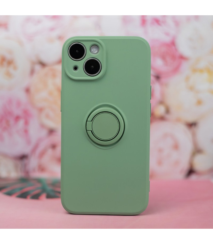 Pirštų laikiklio dėklas iPhone 7 8 SE 2020 SE 2022 mėtų spalvos