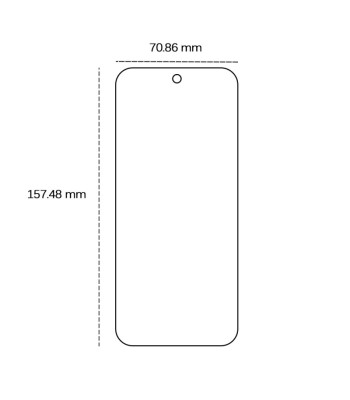 Grūdintas 2,5D stiklas "Honor 200