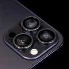 Akinių su lęšiais rinkinys iPhone 13 6,1 juodas rombas (2 vnt.)