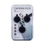 Akinių su lęšiais rinkinys iPhone 12 mini 5,4 juodos spalvos blizgučiais (2 vnt.)