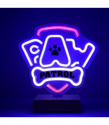 Neoninis šviesos diodas ant stovo "Paw Patrol" - logotipas OW-120146