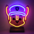 Neoninis šviesos diodas ant stovo Paw Patrol - Chase OW-120346