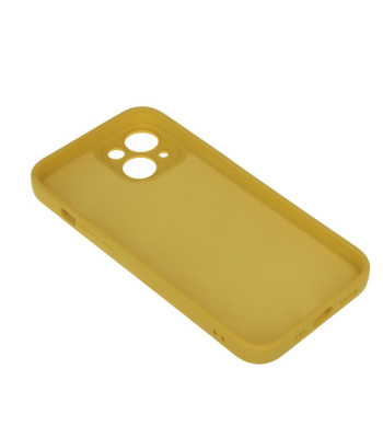 Silikoninis dėklas Xiaomi Redmi 13c 4G geltonas