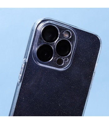 "Shine" dėklas iPhone 15 6,1 dūminis
