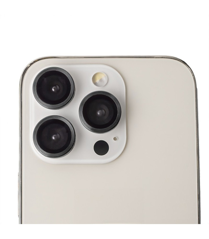 Vieno lęšio apsauga "iPhone 14 / 14 Plus" juodu rėmeliu