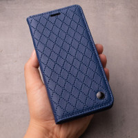 Išmanusis "Caro" dėklas "Xiaomi Redmi 12 4G / 12 5G", tamsiai mėlynas