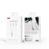 XO kabelis NB-Q262 2in1 PD USB-C - "Lightning" + USB-C 1,2 m smėlio spalvos 60 W