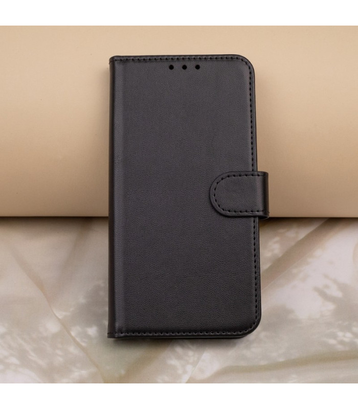 "Smart Classic" dėklas "Xiaomi Redmi 13C 4G / 13C 5G", juodos spalvos