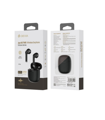 "Devia" "Bluetooth" ausinės TWS Joy A13 juodos spalvos