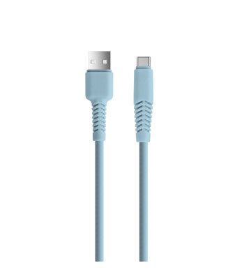 Setty kabelis USB - USB-C 1,5 m 2,1A KSA-C-1.523 mėlynas