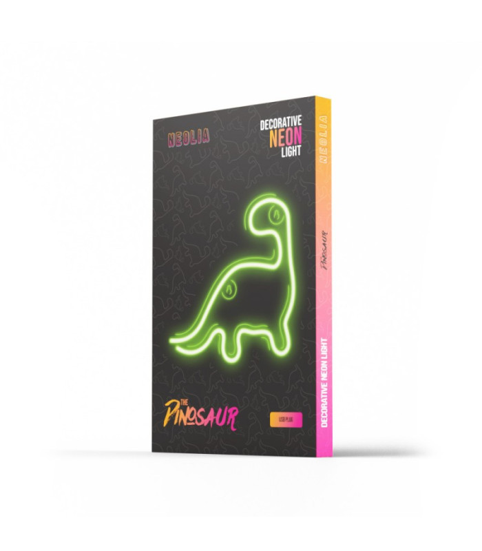 Neoninė LED lemputė DINOSAURAS žalia NNE01 Neolia