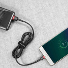 Baseus kabelis Cafule USB - microUSB 2,0 m 1,5A juodai raudonas