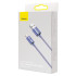 "Baseus" laidas "Crystal Shine" USB - "Lightning" 1,2 m 2,4A violetinės spalvos